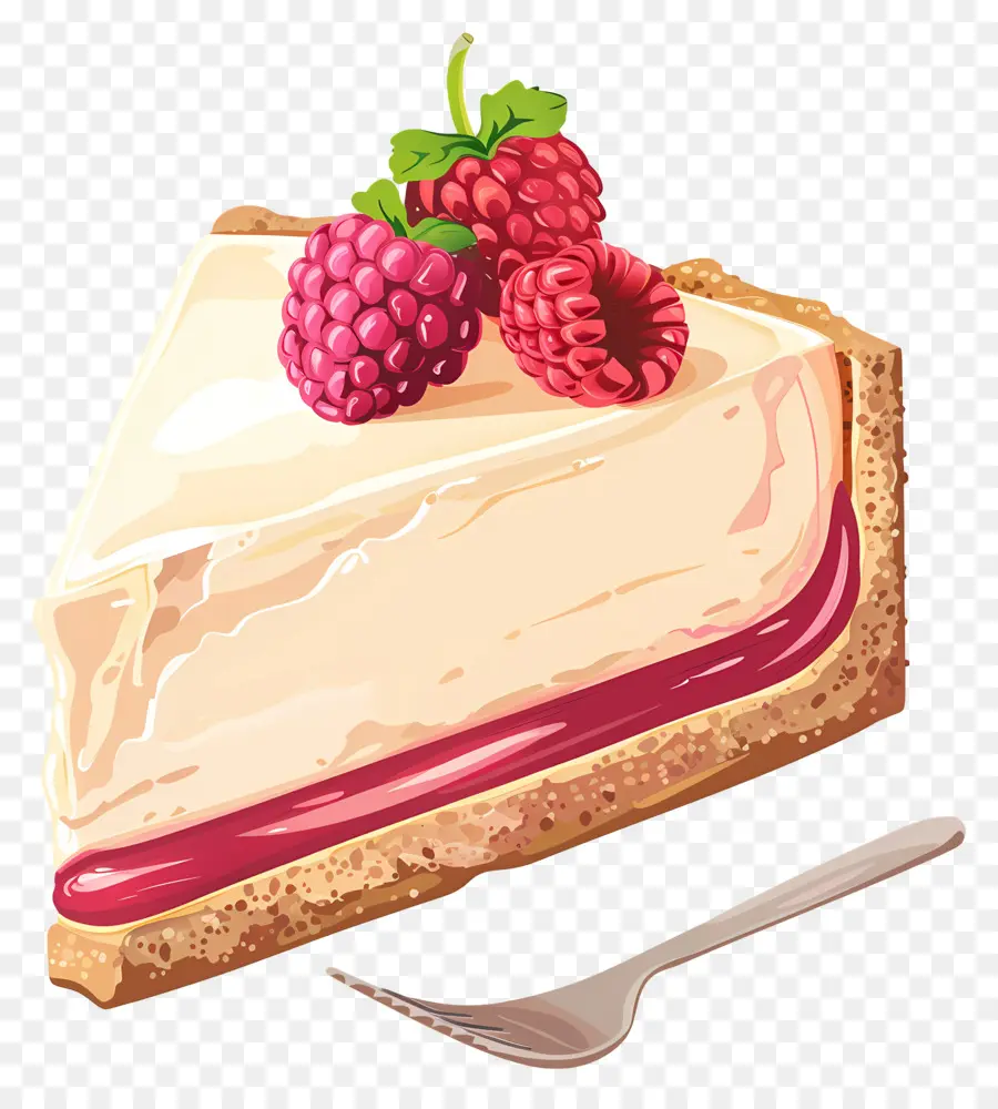 Cheesecake，Raspberry PNG