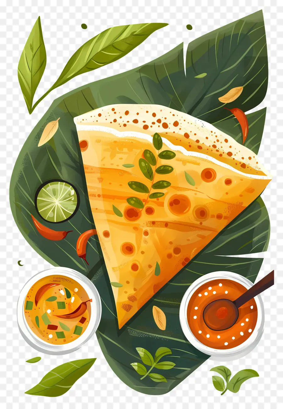 Dosa，Irisan Pizza PNG