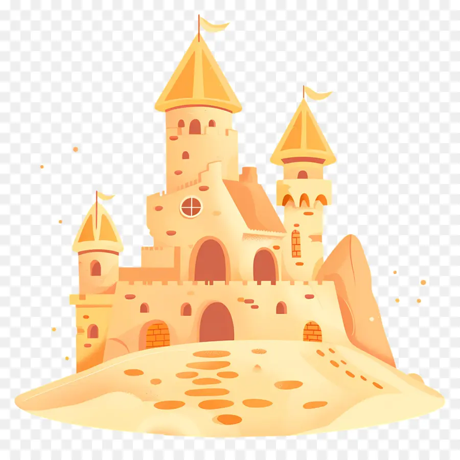 Sandcastle，Kastil PNG