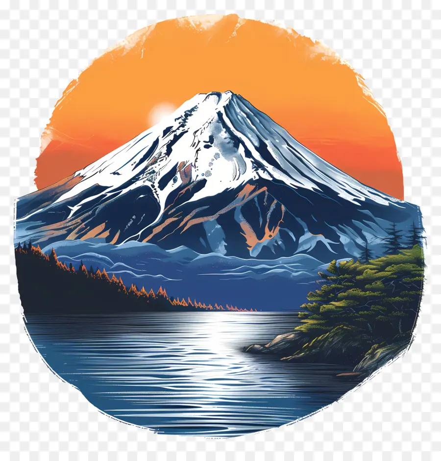 Gunung Fuji，Pegunungan PNG