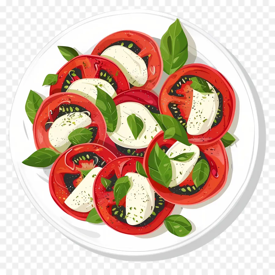 Caprese Salad，Tomat PNG
