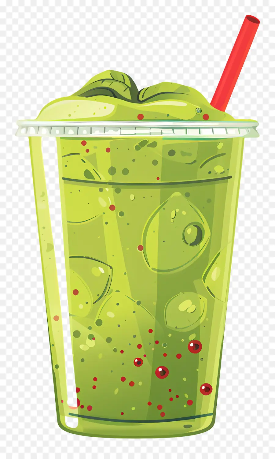 Minum Matcha，Minuman Hijau PNG