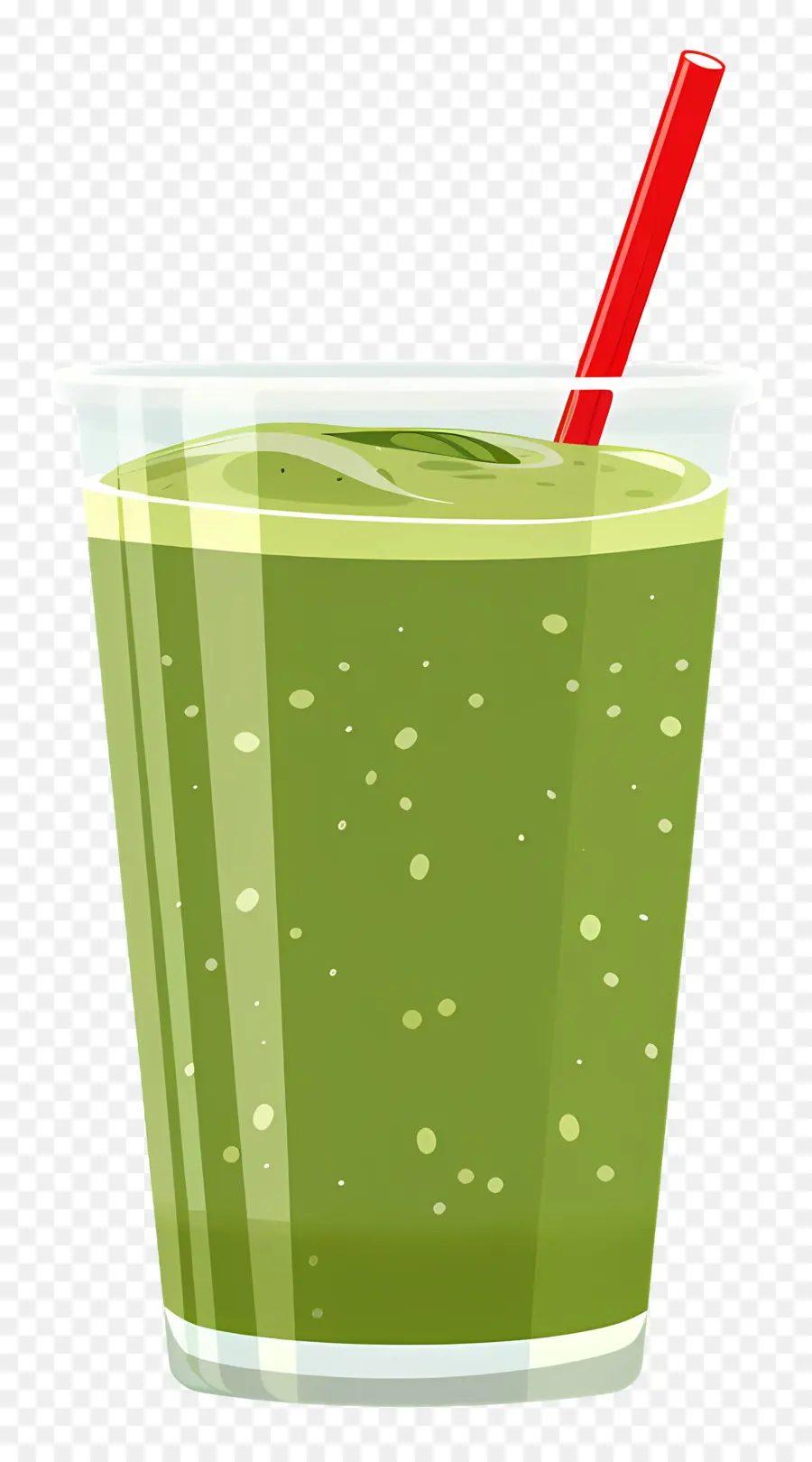 Minum Matcha，Smoothie Hijau PNG