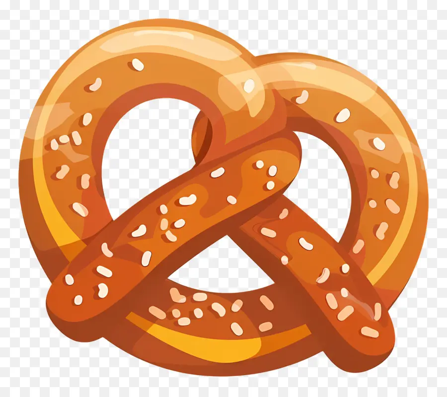 Pretzel，Makanan Ringan PNG