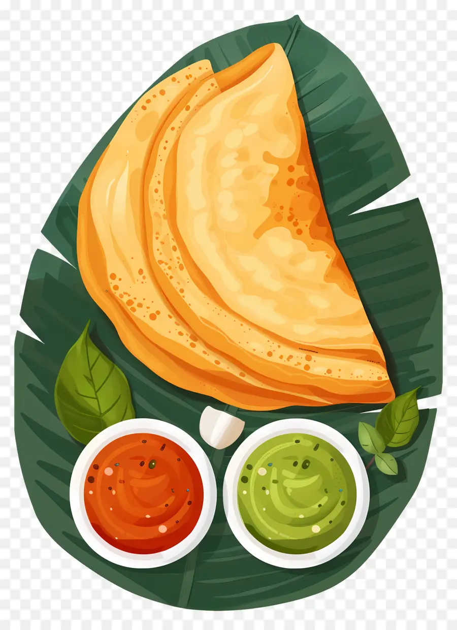 Dosa，Pancake PNG