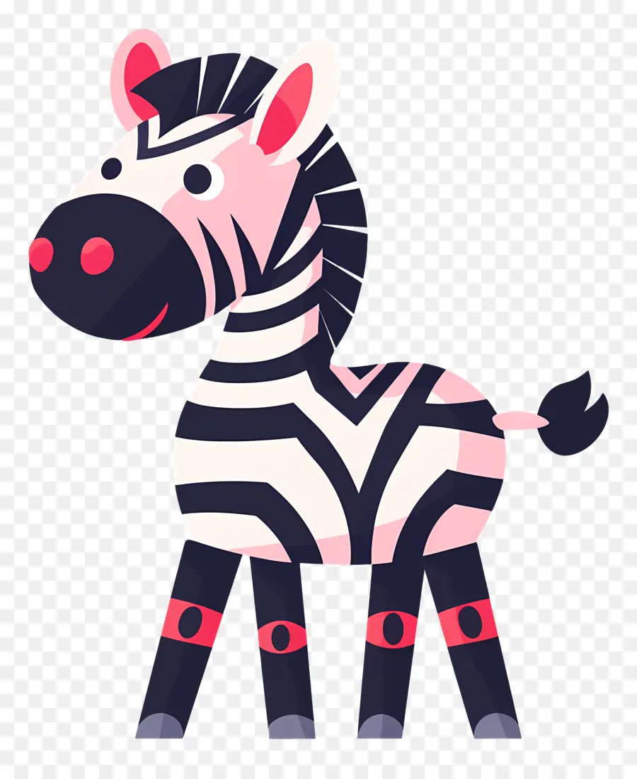 Kartun Zebra，Zebra PNG