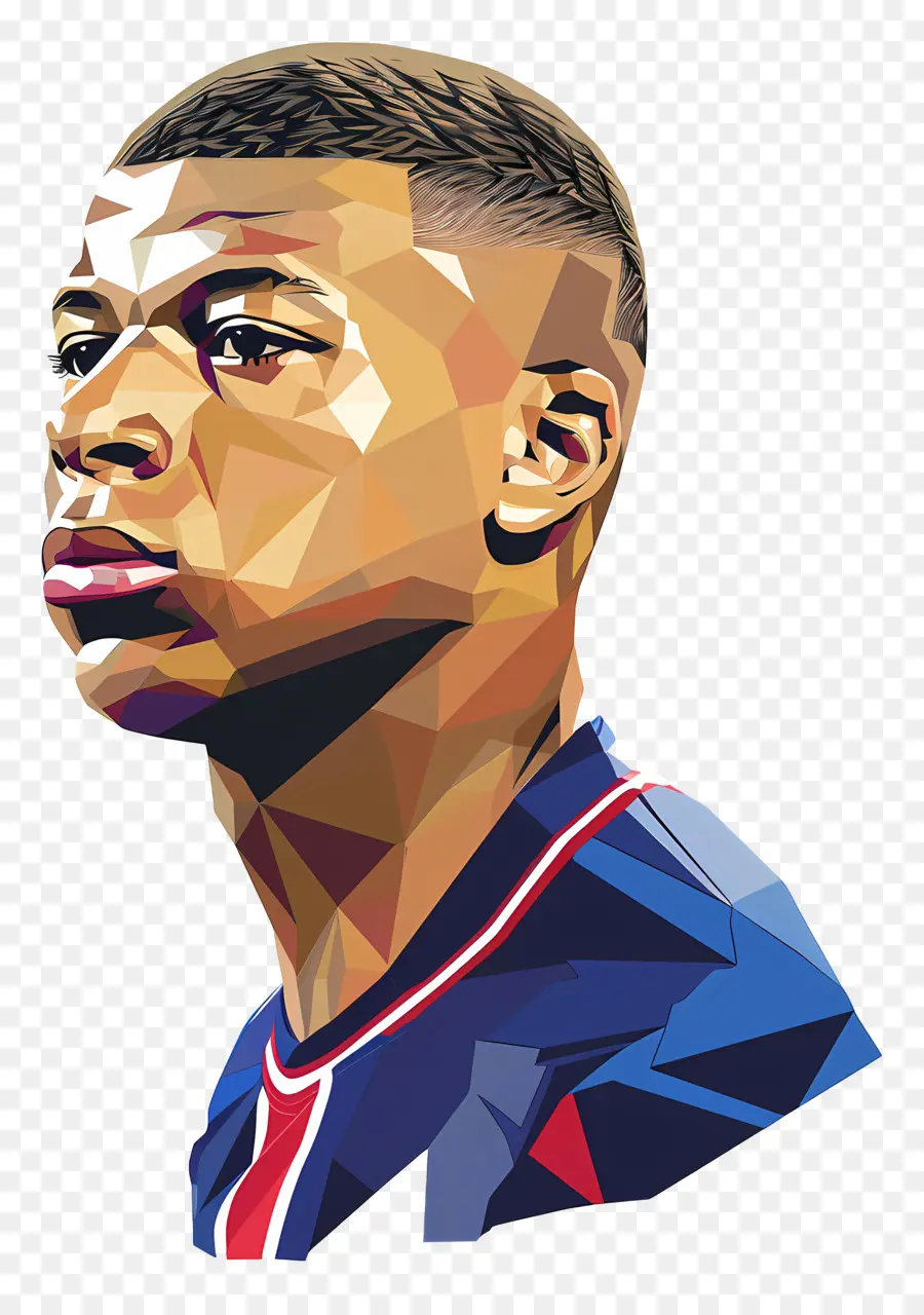 Kylian Mbappé，Potret PNG