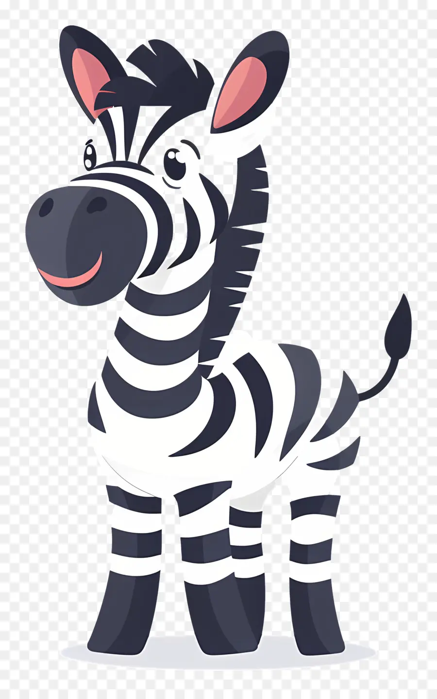 Kartun Zebra，Zebra Yang Lucu PNG