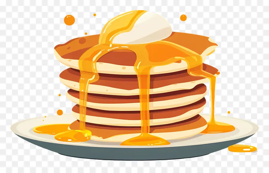 Tumpukan Pancake，Pancake PNG