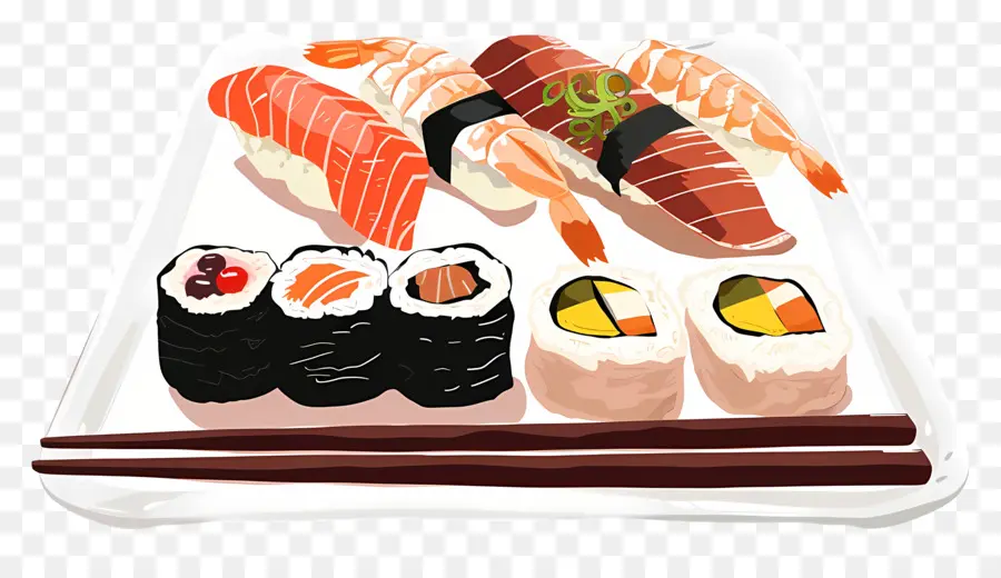 Sushi，Gulungan PNG