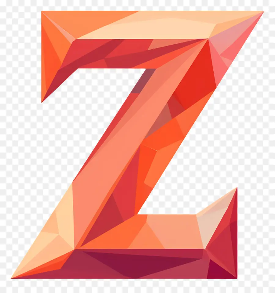 Huruf Z，Huruf Geometris Z PNG