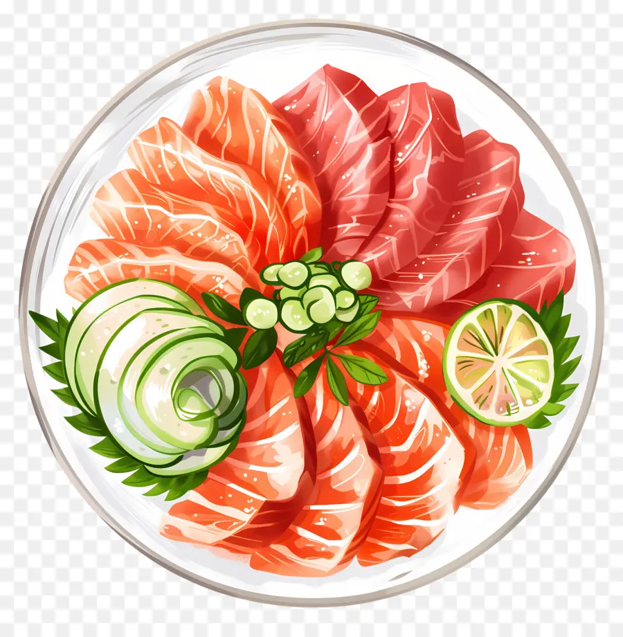 Sashimi，Salmon PNG