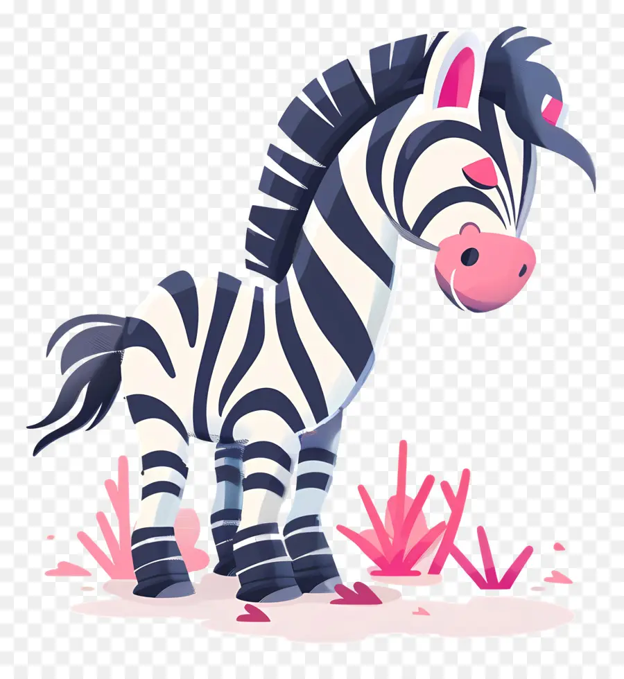 Kartun Zebra，Zebra PNG