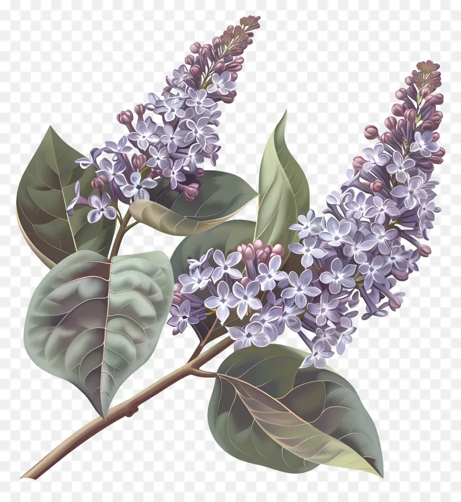 Lilac Estetika，Bunga Lavender PNG