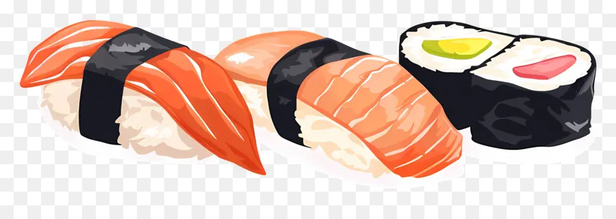 Sushi，Gulungan PNG