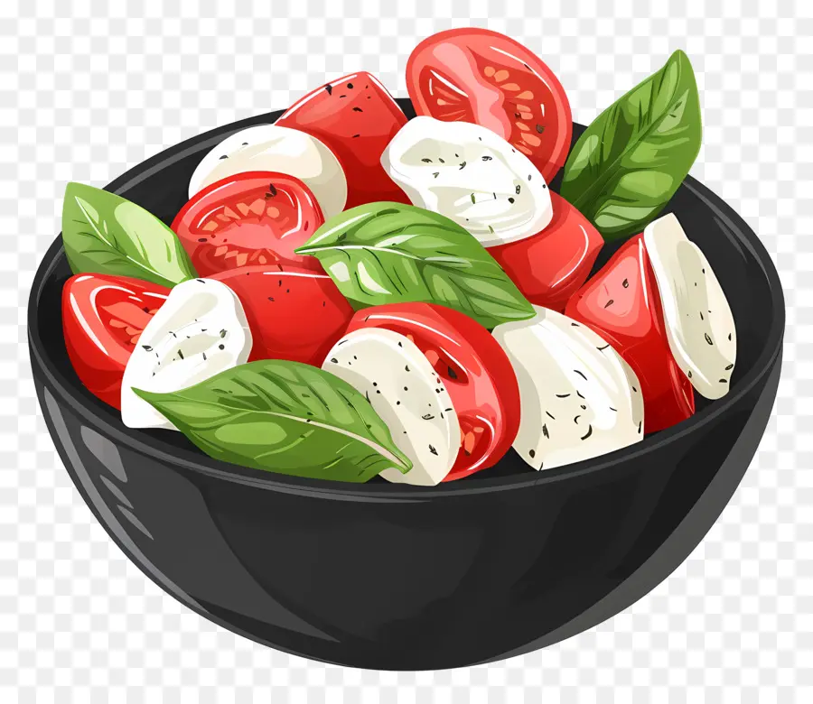 Salad Capres，Salad PNG