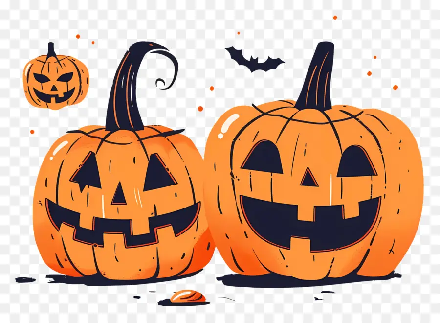 Labu Halloween，Jack O' Lantern PNG