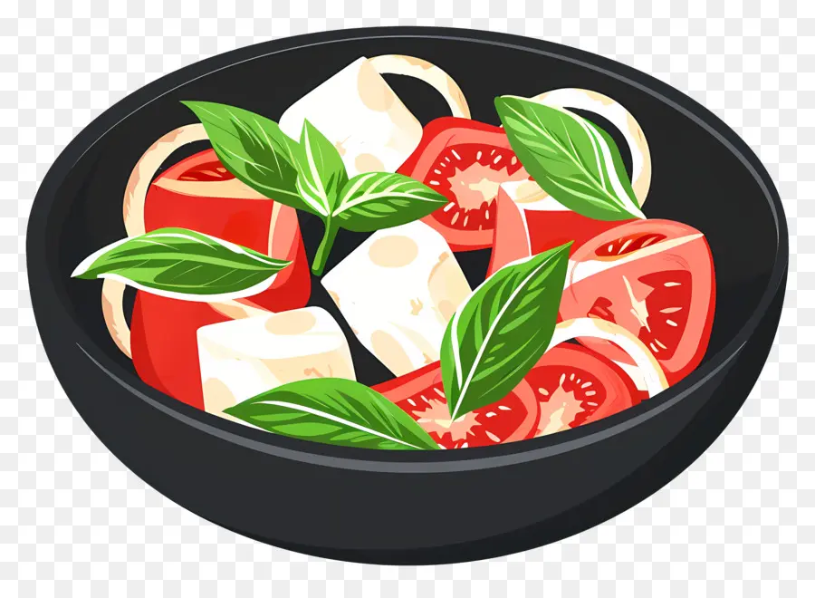 Salad Capres，Salad PNG