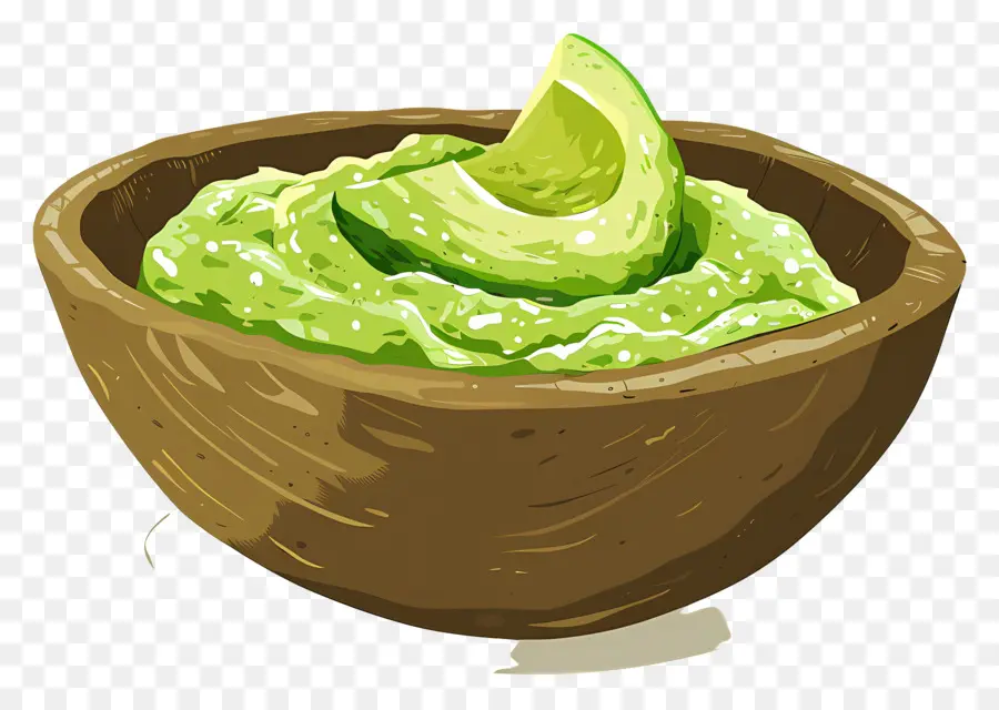 Guacamole，Alpukat PNG