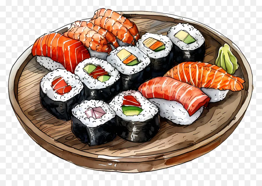 Sushi，Ikan Mentah PNG
