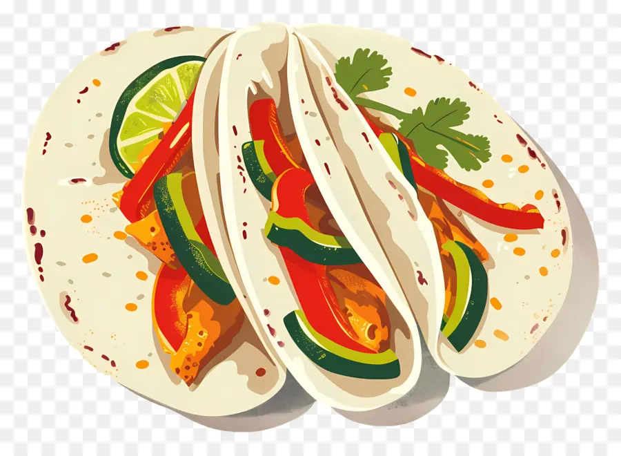 Fajitas，Taco PNG