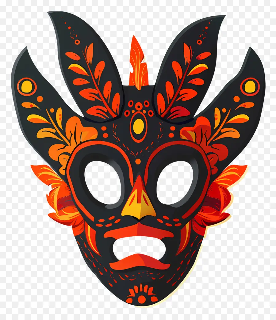 Topeng Halloween，Masker PNG