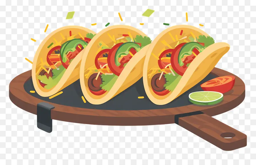 Fajitas，Taco PNG