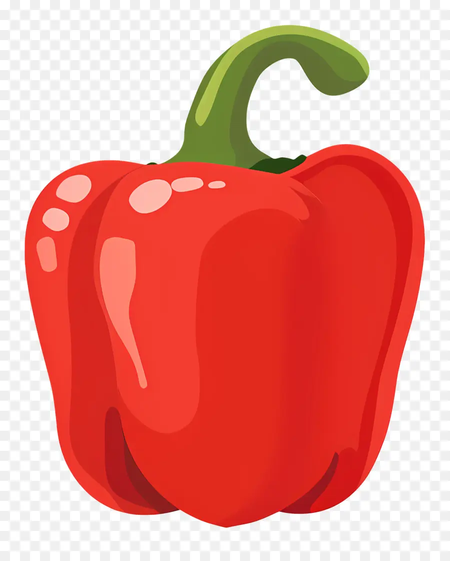 Paprika Merah，Paprika Hijau PNG