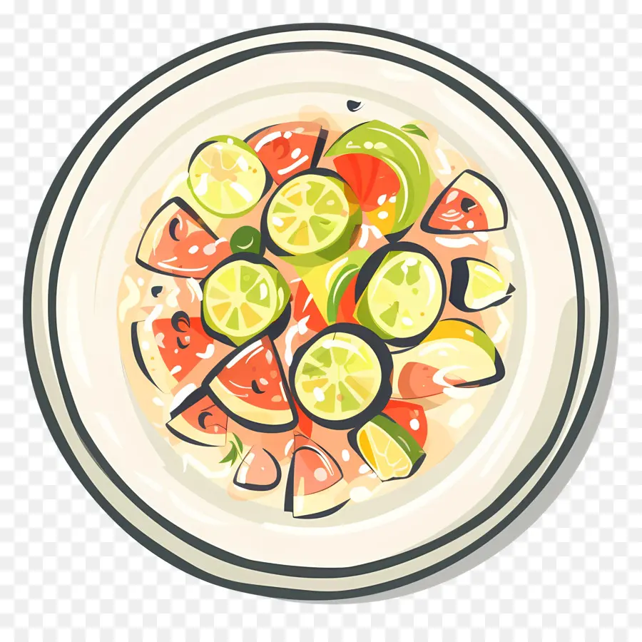 Ceviche，Salad PNG