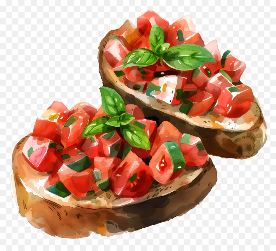 Bruschetta，Roti Panggang PNG