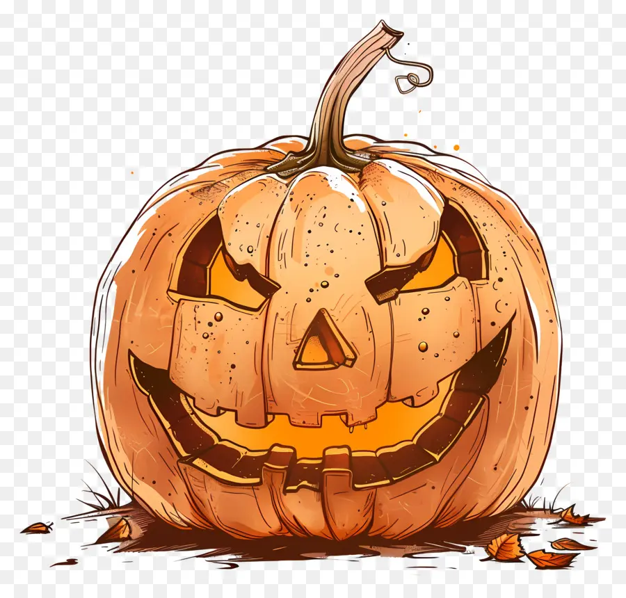 Labu Halloween，Jack O'Lantern PNG