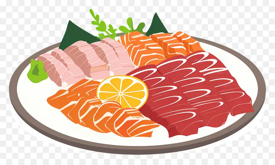 Sashimi，Salmon PNG