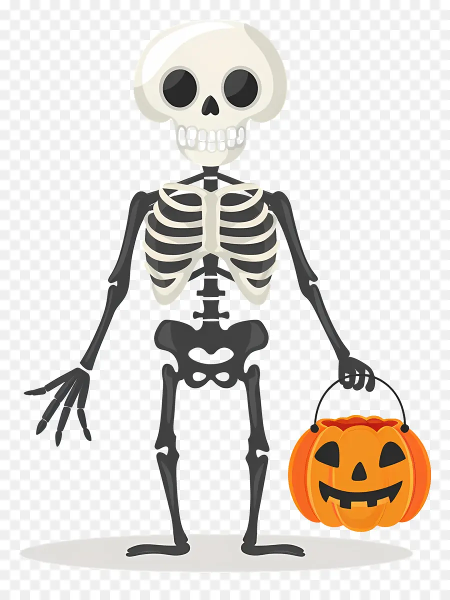 Kerangka Halloween，Kerangka PNG