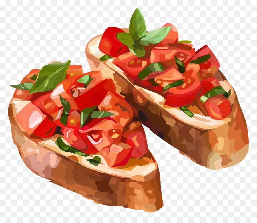 Bruschetta，Hidangan Pembuka PNG