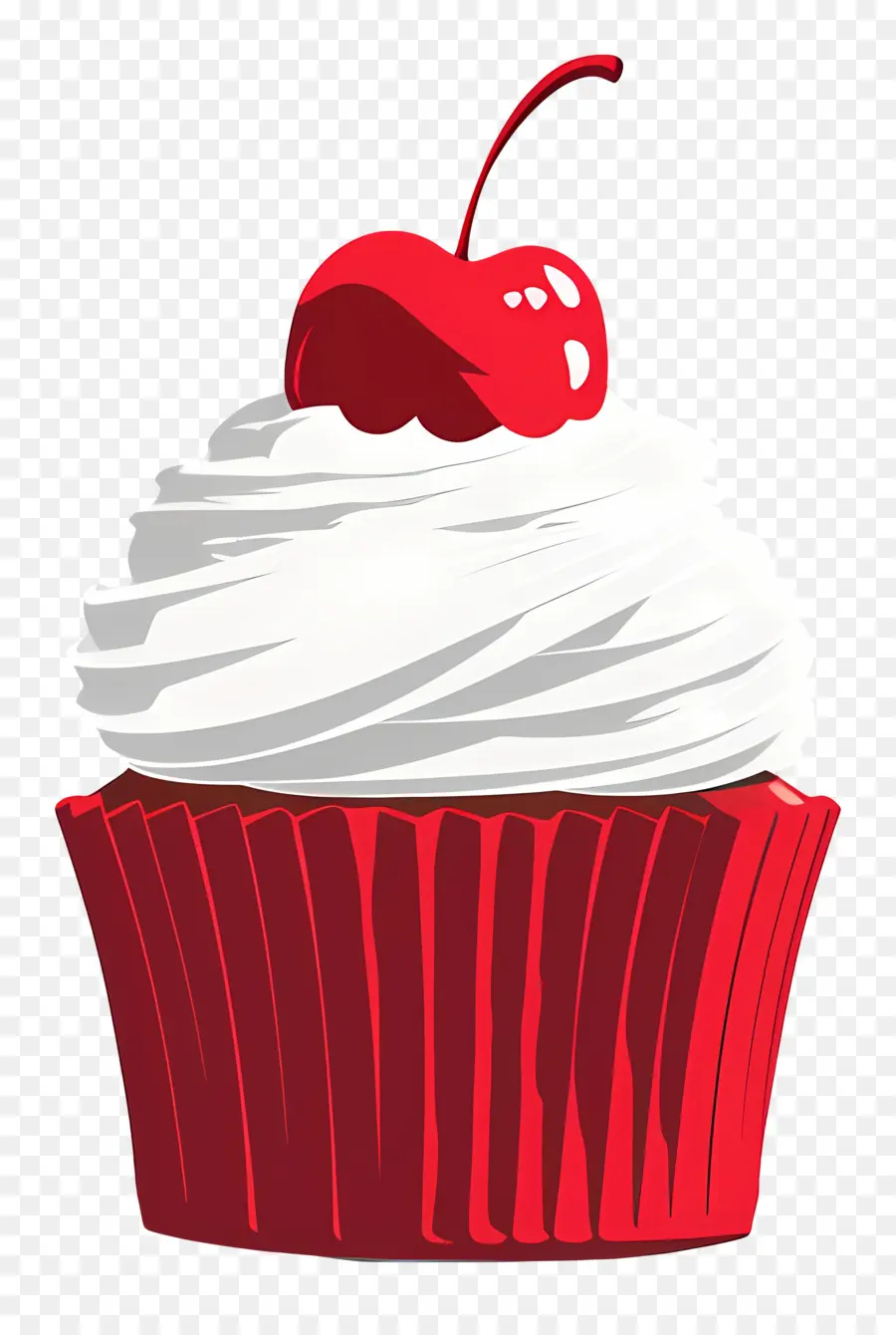 Cupcake，Merah PNG