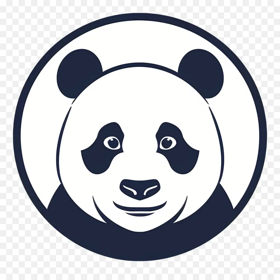 Desain Yang Sederhana，Panda PNG