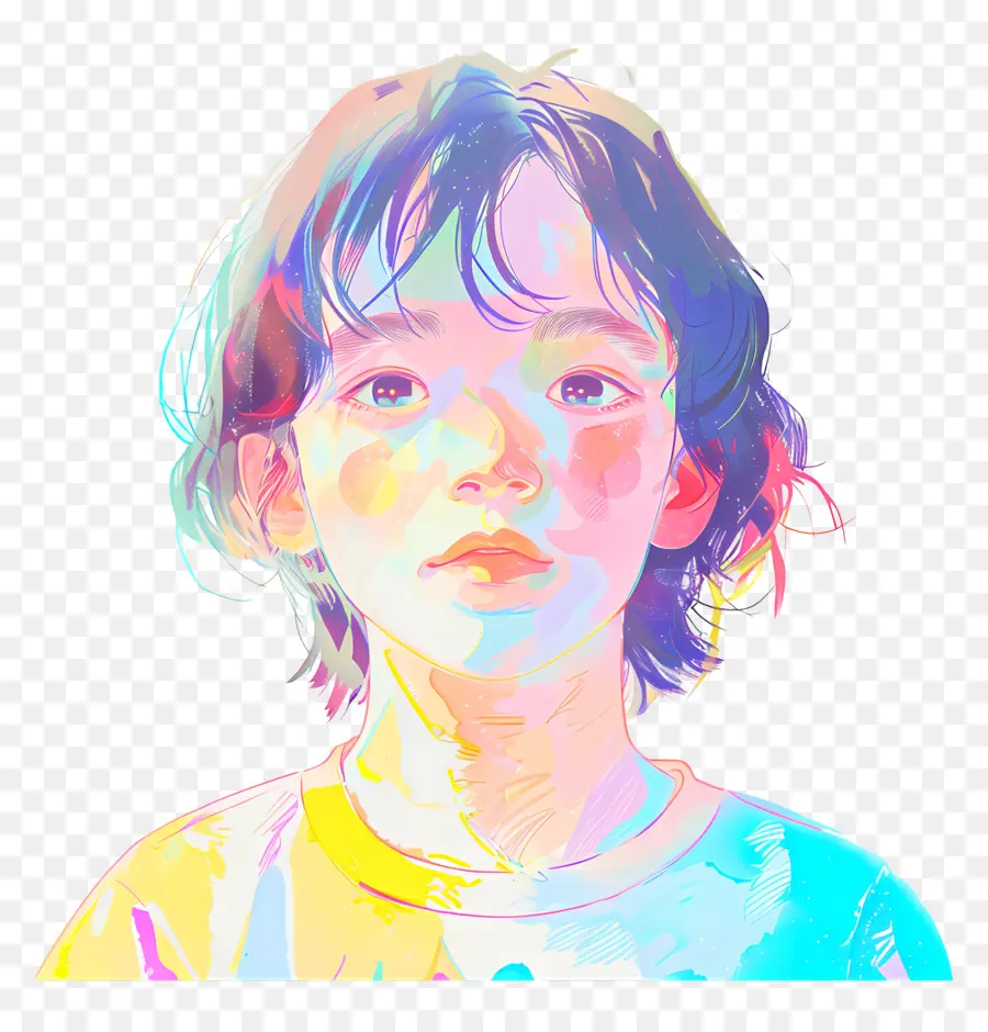 Anime Anak，Lukisan PNG