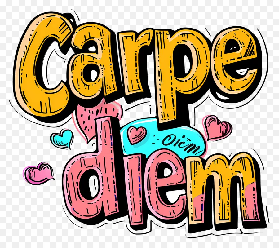 Carpe Diem，Inspirational Penawaran PNG