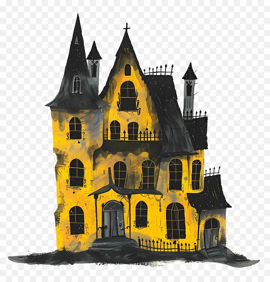 Rumah Berhantu，Mansion Gothic PNG