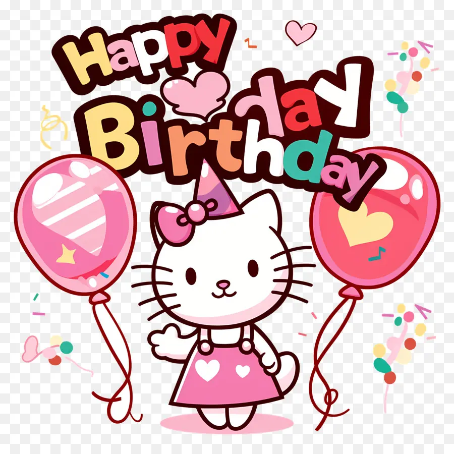 Selamat Ulang Tahun，Selamat Kitty PNG
