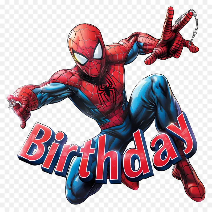 Ulang Tahun，Spiderman PNG