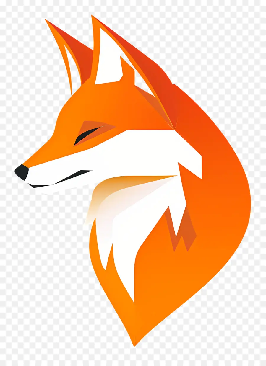 Desain Yang Sederhana，Fox PNG