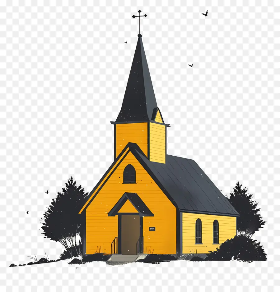 Gereja，Kuning Gereja PNG