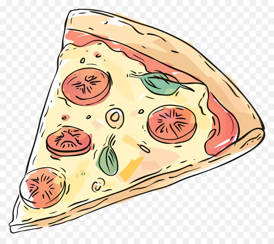 Kartun Pizza，Pizza PNG