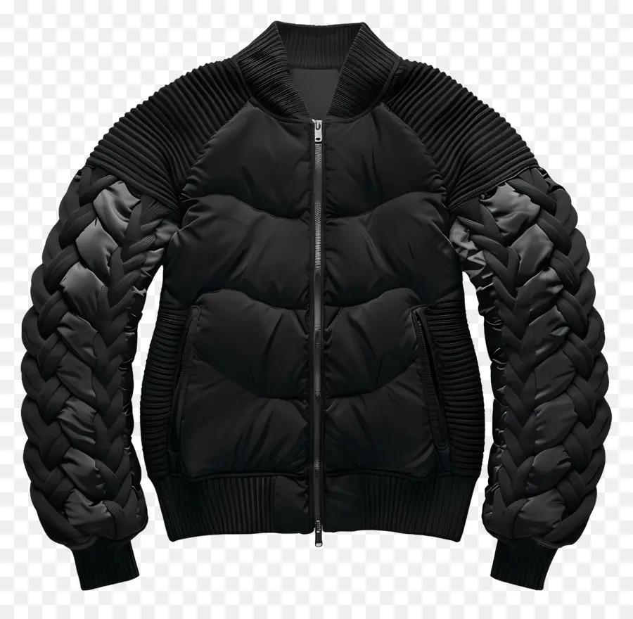 Mantel Musim Dingin，Jaket Hitam PNG