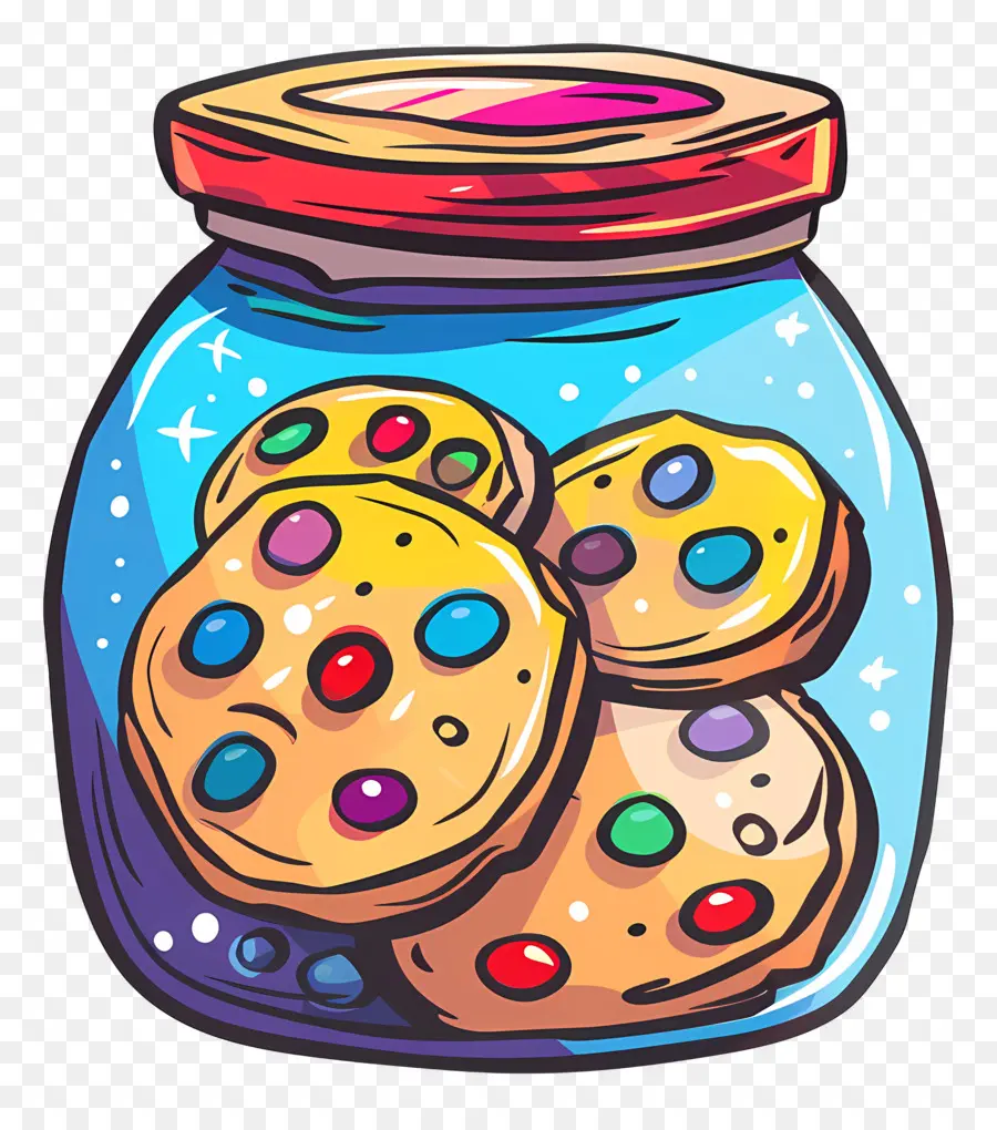 Cookie Jar，Chocolate Chip Cookie PNG