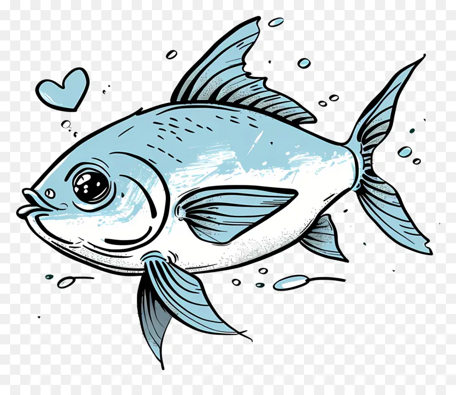 Kartun Ikan，Jantung PNG
