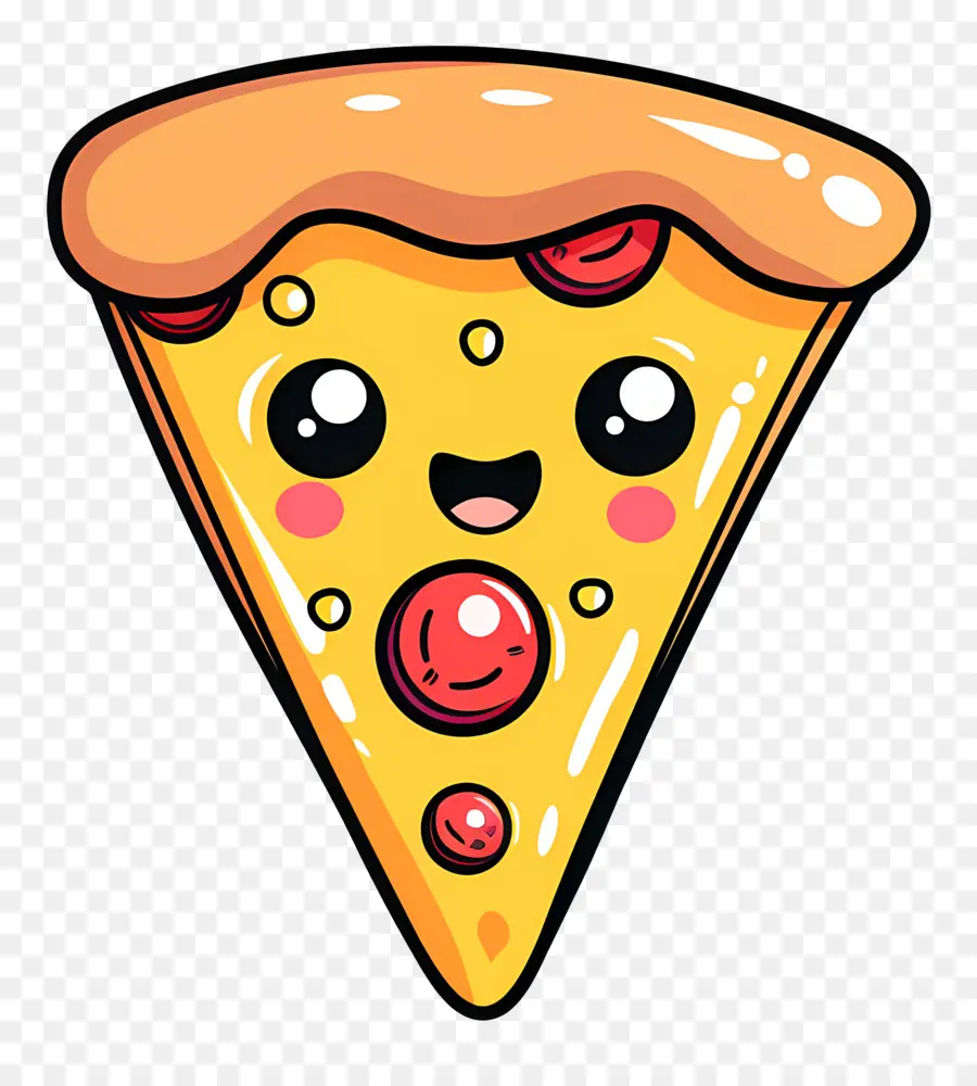 Pizza Lucu，Irisan Pizza PNG