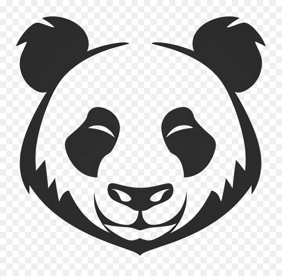 Desain Yang Sederhana，Panda Bear PNG