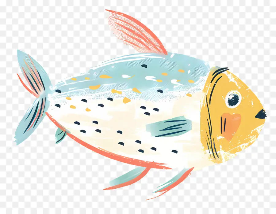 Kartun Ikan，Ikan PNG